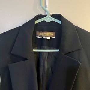 Dark blue Louis Vuitton Blazer Vest Size 34 (XS-S) Mint condition